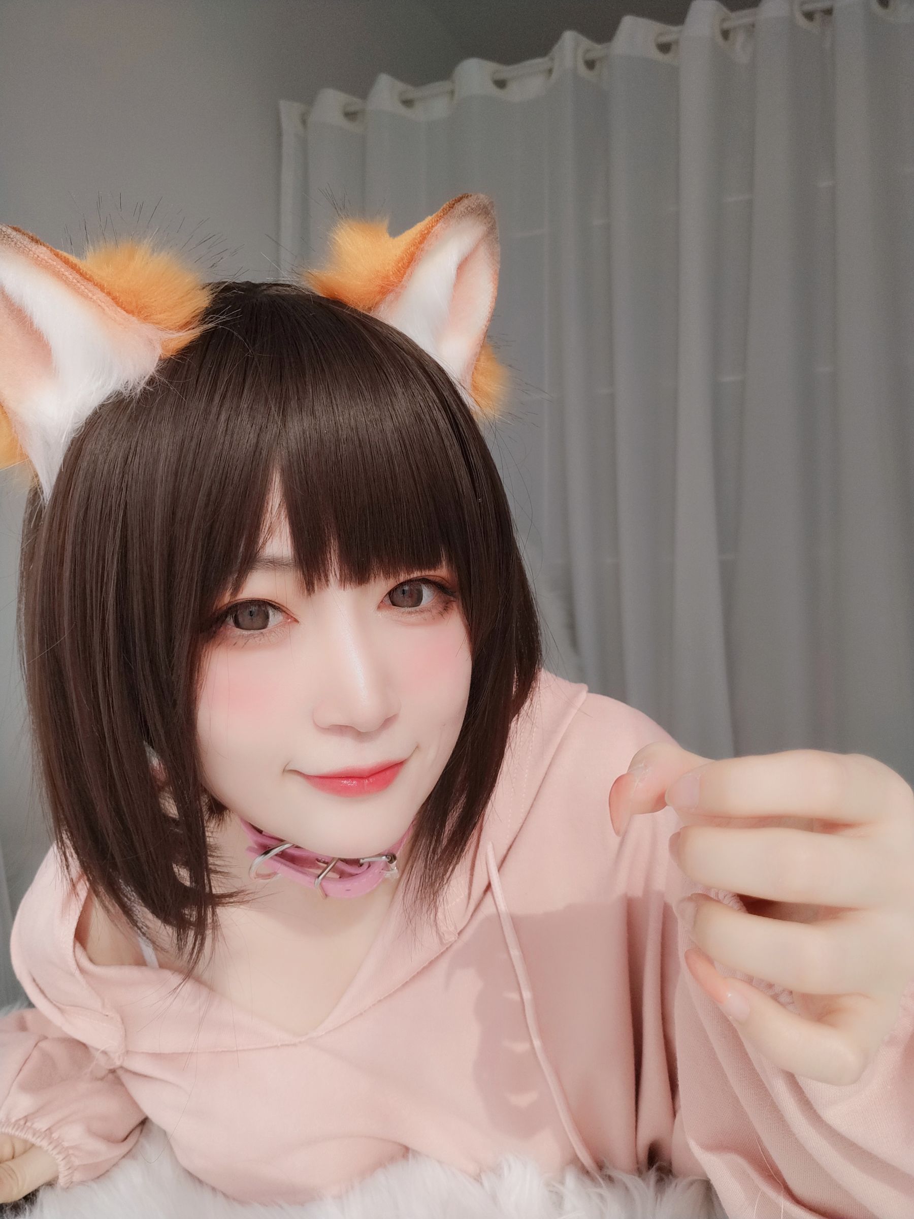 [COS写真]小姐姐白银81–粉红狐狸插图1